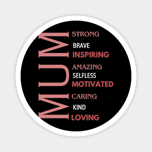 Mum Mothers Day Magnet